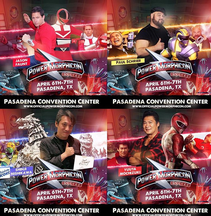 Photo-Ops, Autographs, Power Rangers Panels and More at Power Morphicon ...